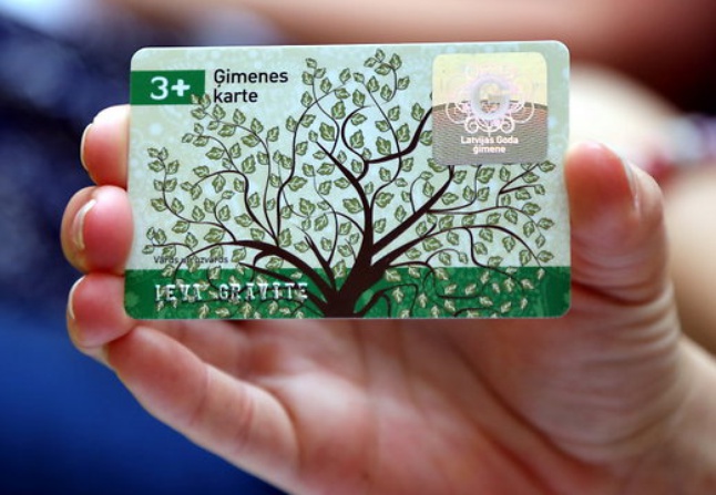 Turpmāk nodrošināsim atlaidi 3+ Ģimenes kartes īpašniekiem